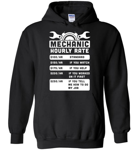Mechanic Hourly Rate - Profession Hoodie