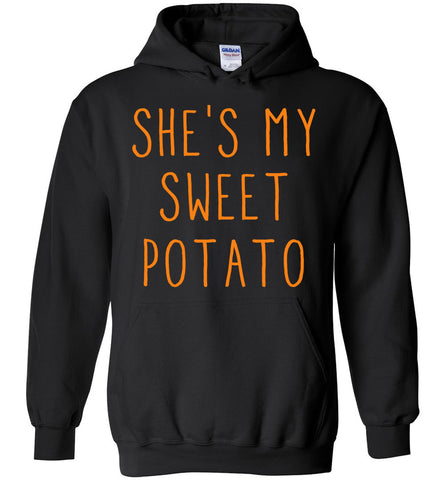 She's My Sweet Potato - Couple Hoodie