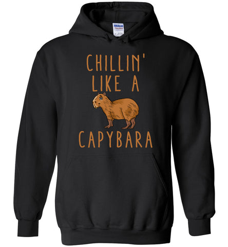 Chillin' Like A Capybara Hoodie