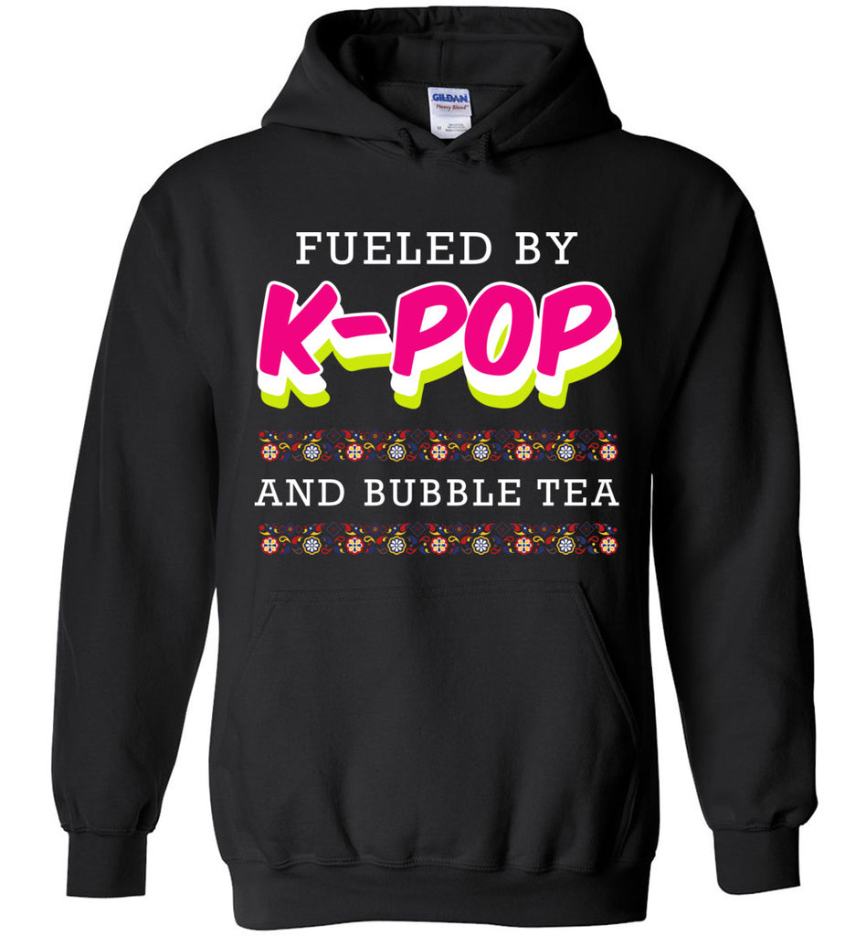 Fueled By K-Pop And Bubble Tea Hoodie