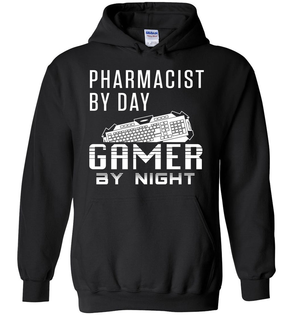 Pharmacist By Day Gamer By Night Hoodie