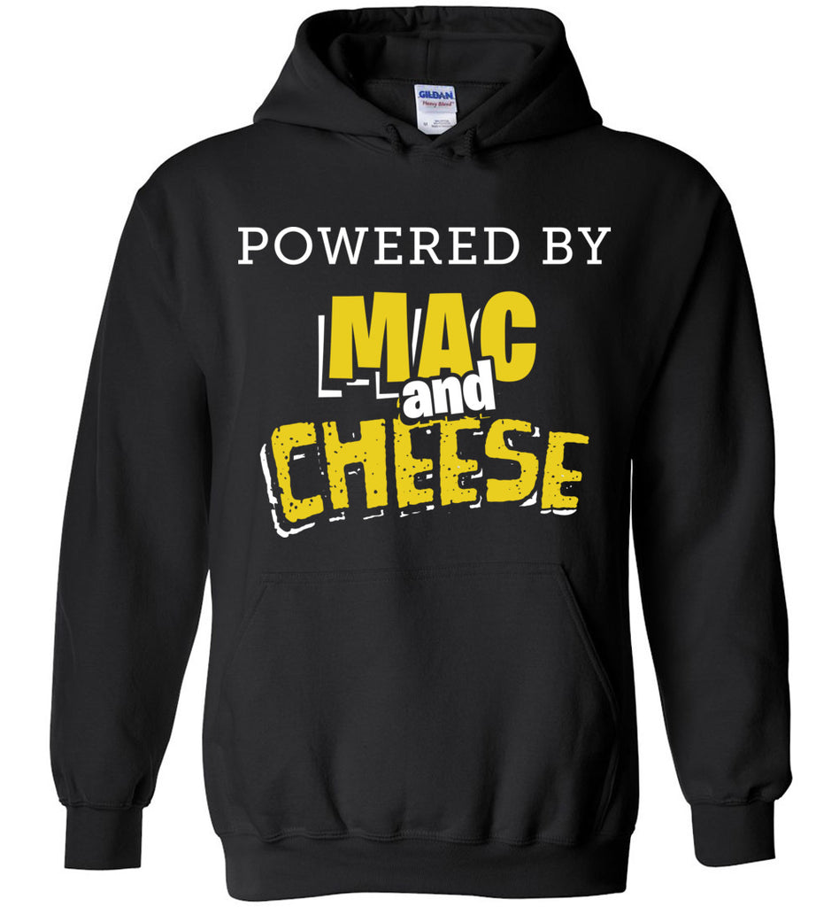 Powered By Mac And Cheese Hoodie