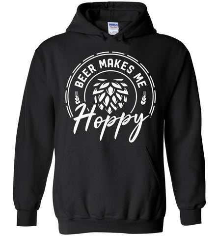 Beer Makes Me Happy Hoodie