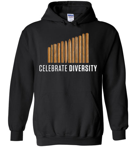 Celebrate Diversity - Cigars Smoker Hoodie