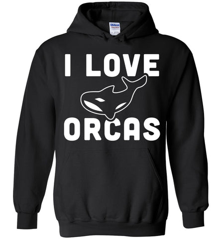 I Love Orcas Hoodie