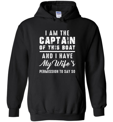 I'm the captain of this boat Hoodie