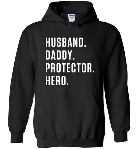 Husband Daddy Protector Hero Hoodie