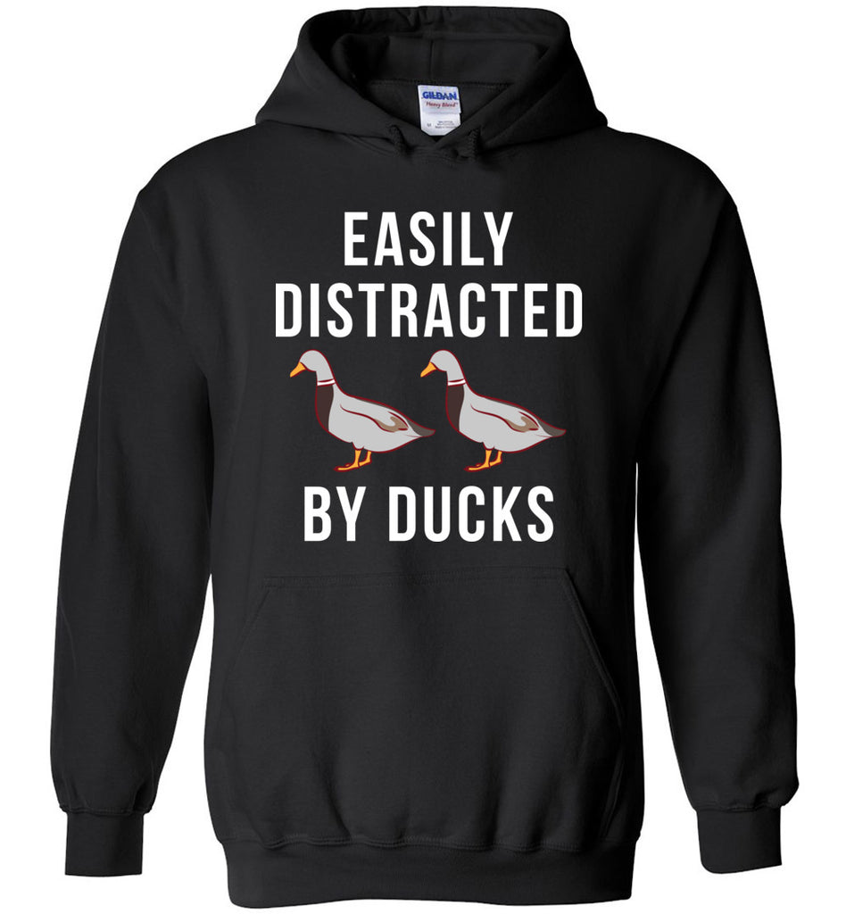 Easily Distracted By Ducks Hoodie