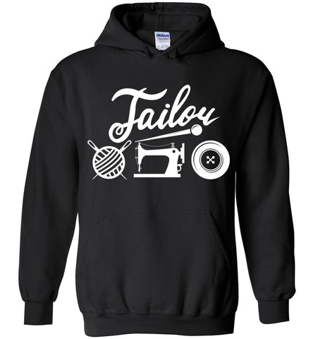 Tailor Sewing Machine Hoodie