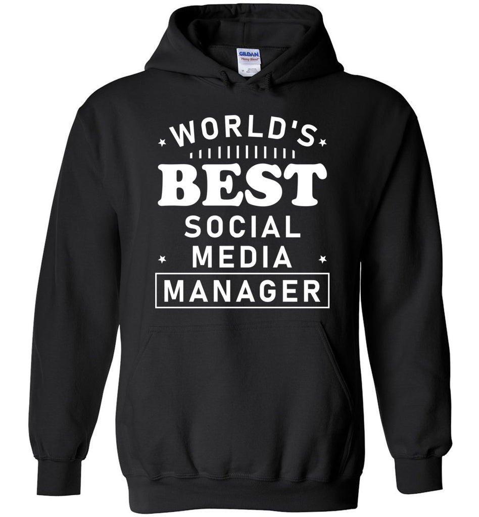 World's Best Social Media Manager Hoodie
