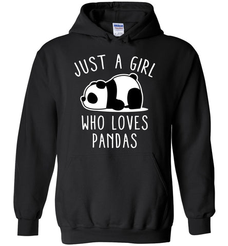 Just A Girl Who Loves Pandas - Animal Lover Hoodie