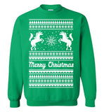 Ugly Christmas Sweater - Unicorn Motif