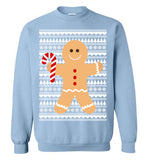 Gingerbread Man Ugly Christmas Sweater