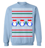 Ugly Christmas Sweater - Penguin Motif