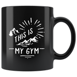 This Is My Gym 11oz Black Mug
