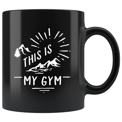 This Is My Gym 11oz Black Mug