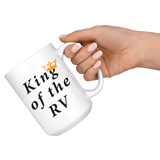 King of the RV 15oz White Mug