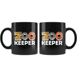 Zoo Keeper 11oz Black Mug