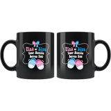 Pink or Blue Your Auntie Loves You 11oz Black Mug