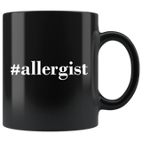 #Allergist 11oz Black Mug
