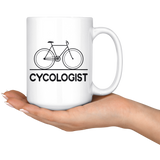 Cycologist 15oz Mug - White