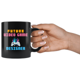 Future Video Game Designer 11oz Black Mug