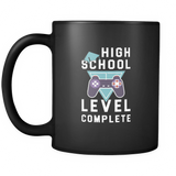 High School Level Complete Black Mug