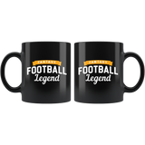 Fantasy Football Legend 11oz Black Mug