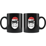 It's The Most Wonderful Time For A beard 11oz Black Mug