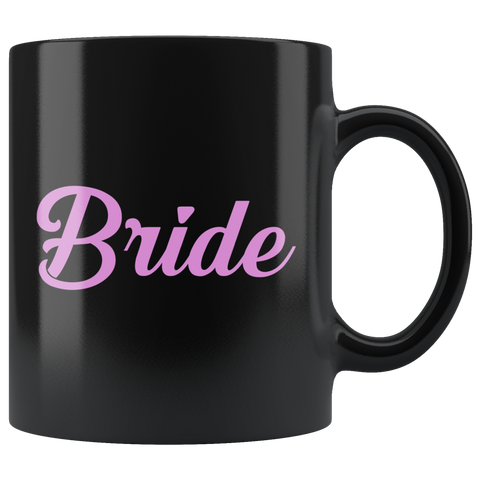 Bride 11oz Black Mug