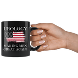 Urology Making Men Great Again  11oz Black Mug