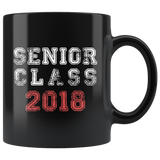 Senior Class Of 2018 11oz Black Mug