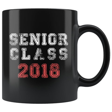 Senior Class Of 2018 11oz Black Mug