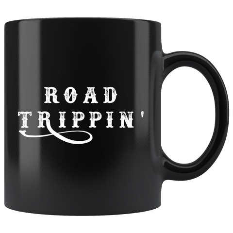 Road Trippin' 11oz Black Mug