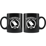 Cornhole Champion 2019 11oz Black Mug