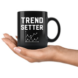 Trend Setter 11oz Black Mug