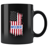 American Welder 11oz Black Mug
