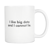 I Like Big Data and I Cannot Lie White Mug