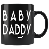 Baby Daddy 11oz Black Mug