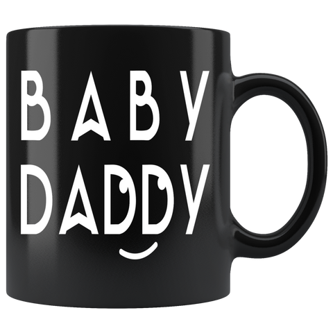 Baby Daddy 11oz Black Mug