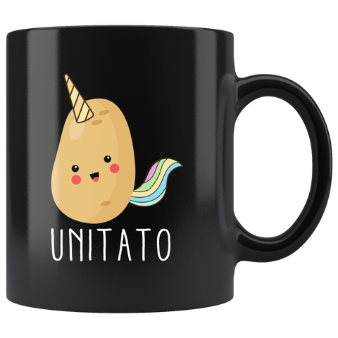 Unitato 11oz Black Mug