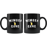 Mimosa Gang 11oz Black Mug
