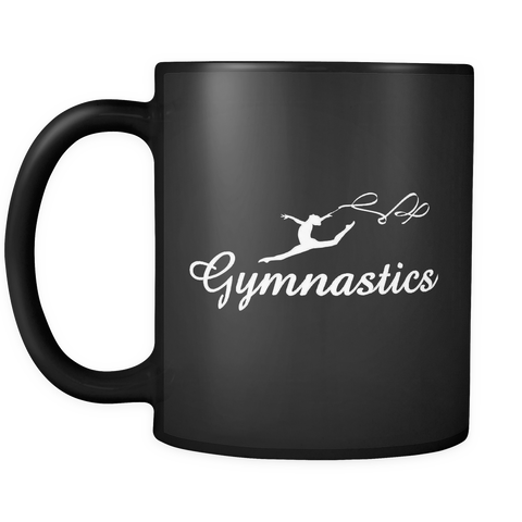 Gymnastics Mug in Black