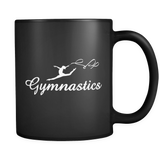 Gymnastics Mug in Black