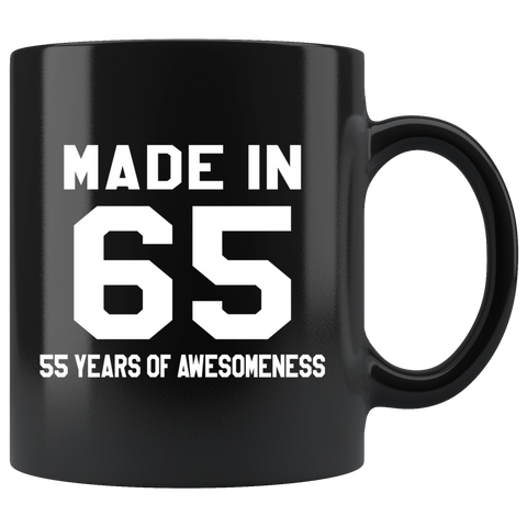 Made In 65 11oz Black Mug