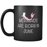 Mermaids are born in June