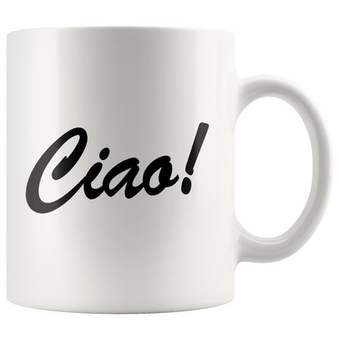 Ciao White Mug