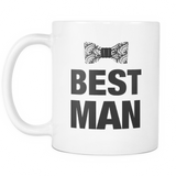 Best Man Bow Tie Mug - Funny Bachelor Party Gift