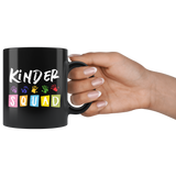 Kinder Squad 11oz Black Mug