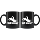 Got Snow? - Snowmobile 11oz Black Mug